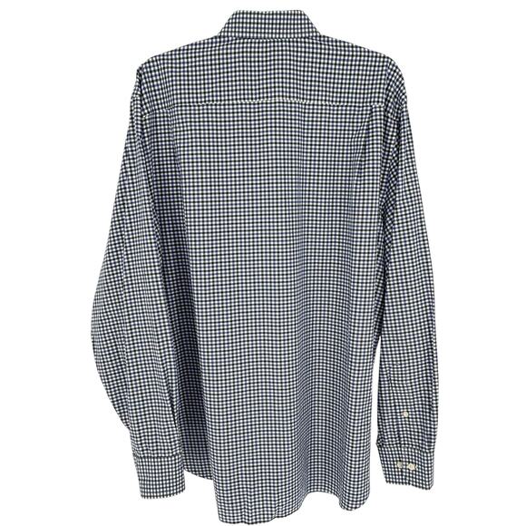 Southern Tide Men's Casual Shirt Button Down Blue Plaid Check - Picture 2 of 7